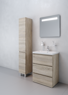 AM.PM M91FSX0602OF GEM S ТУМБА ПОД РАКОВИНУ 60 см светлый дуб