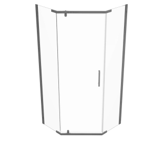 Душевой уголок Triton Дека -Графит Щ0000073929 90x90 см профиль графиит стекло прозрачное