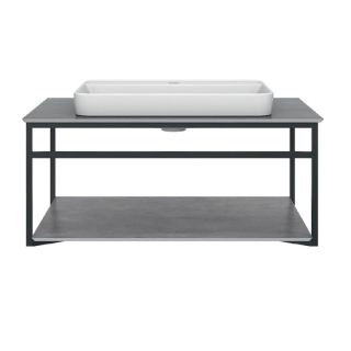 Kerama Marazzi Меал.сруктура PLAZA Next подвесная 80 см, цв.черный матовый