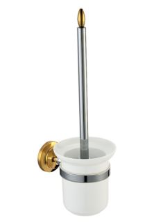 Ёршик для унитаза Melana MLN-820006 хром/золото