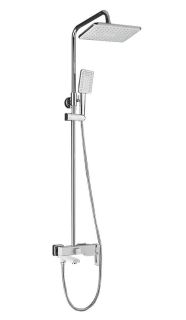Душевая стойка Shevanik S9036F белый/хром