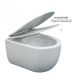 Подвесной унитаз Berges Ventas Rimless 082135 сиденье дюропласт Ventas Slim SO белый
