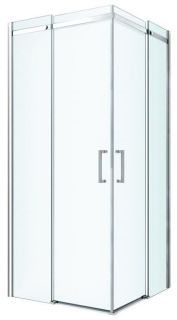 Душевой уголок Berges Melita 90x90см хром 061028