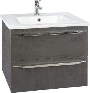 Тумба под раковину Bellezza Луиджи 60см серый 00000007043