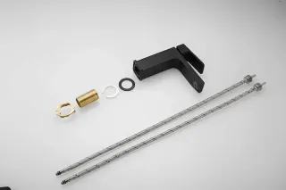 Смеситель для раковины Shevanik S9701H чёрный