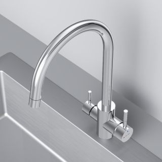 Смеситель для кухни Am.Pm X-Joy S F85B07700 с каналом для питьевой воды хром