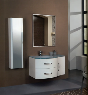 Зеркало с подсветкой Continent Life ЗЛП1606 с сенсорным выключателем 70см