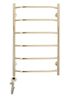 Полотенцесушитель электрический Domoterm Лаура П6 500x800 EL золото