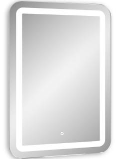 Зеркало с подсветкой Continent Lucia ЗЛП491 с сенсорным выключателем 60см