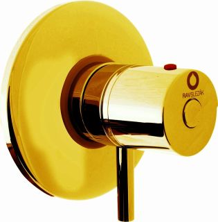 Смеситель для душа Rav Slezak Dunaj Termostat DT283Z золото