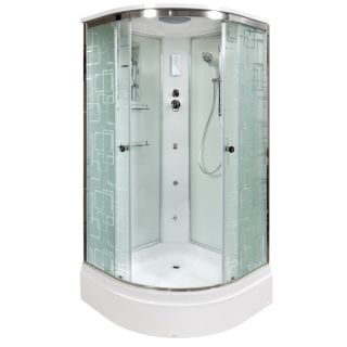 Душевая кабина Deto ЕМ2710 с гидромассажем (гм.) 100х100х220 см