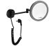 Wasserkraft K-1004BLACK Зеркало с LED-подсветкой 3-х кратным увеличением