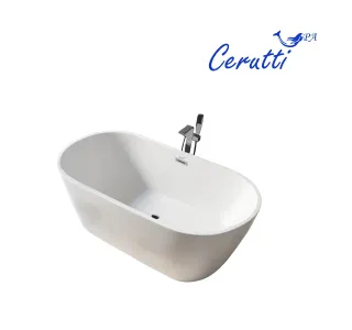 Акриловая ванна Cerutti SPA RESIA170II CT10519 отдельностоящая 170x75 см белый