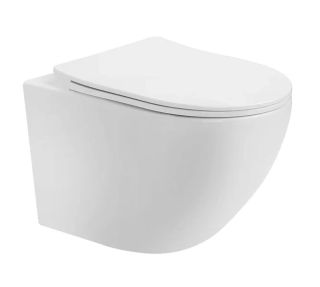 Унитаз подвесной Ceruttispa Orlter Aria UF CT10572 безободковый белый