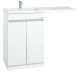 Напольная тумба под раковину для стиральной машины Onika Милтон Нова 105802 58см белый