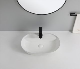 Раковина-чаша CeramaLux D1346 Белая 61 см