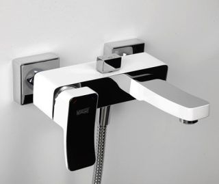 Wasserkraft Aller 1061WHITE Смеситель для ванны с коротким изливом