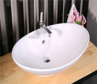 Раковина-чаша CeramaLux 7025 Белая 66.5 см