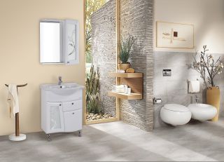 Напольная тумба под раковину Onika Валенсия 106535 65см белый