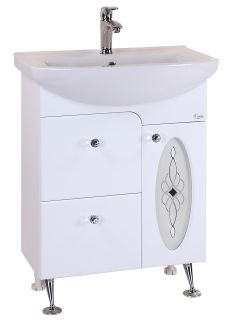 Напольная тумба под раковину Onika Кристи 106538 65см белый