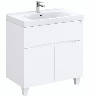 Напольная тумба под раковину Onika Стрим 108055 80см белый