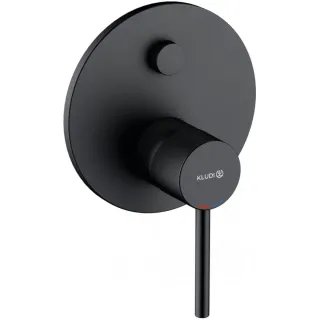 Смеситель для ванны Kludi Bozz 387593976 чёрный матовый