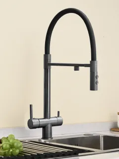 Смеситель для кухни Boch Mann TORRE GR BM11170  серый