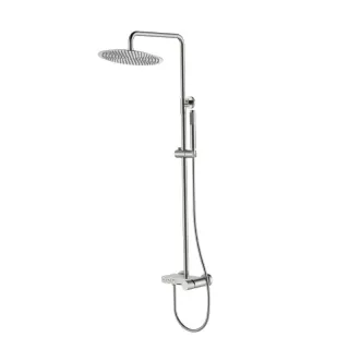 Душевая стойка Boheme Stick Spirale 128-NB.4 никель брашированный