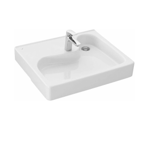 Раковина Santek Клио 1.WH50.1.770 50 для стиральной машины, с кронштейнами