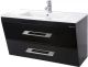 Тумба под раковину Bellezza Берта 100см чёрный 00000007114
