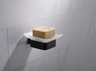 Мыльница Timo Selene чёрный 14022/03