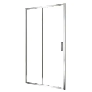 Душевая дверь Black&White Stellar Wind 7151400 140-150 см профиль хром стекло прозрачное