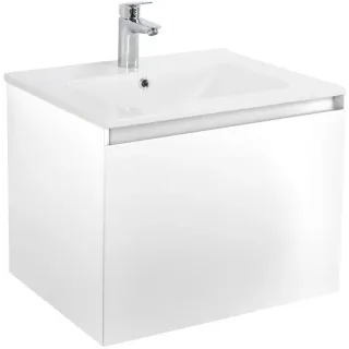 Тумба под раковину ArtMax Latina AM-Latina-600-1C-SO-BM 60 см белый матовый