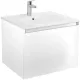 Тумба под раковину ArtMax Latina AM-Latina-600-1C-SO-BM 60 см белый матовый