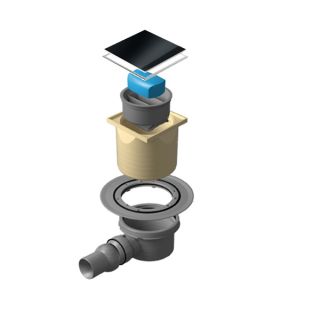 Душевой трап Pestan Confluo Standard Dry 1 Black Glass