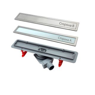 Душевой лоток Pestan Confluo Premium White Glass Line 450