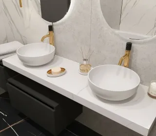 Столешница Armadi Art Flat 869-160-CLCT 160 см calacatta