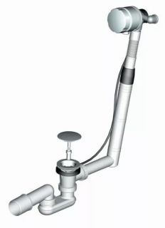 Слив-перелив для ванны Riho Savona 208872 клик-клак хром