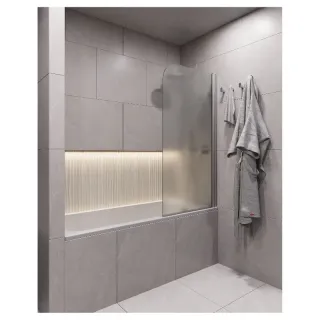 Шторка на ванну Timo T30 70 см хром