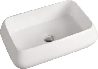 Раковина накладная SantiLine SL-1061 60см белый