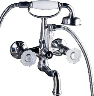 Смеситель для ванны Boheme Camelia хром 273-Camelia