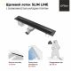 Душевой лоток Paini Slim Line CH600SLC 60см чёрный матовый
