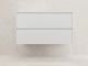 Тумба под раковину подвесная Style Line Лима ЛС-00002352 100 см белый матовый