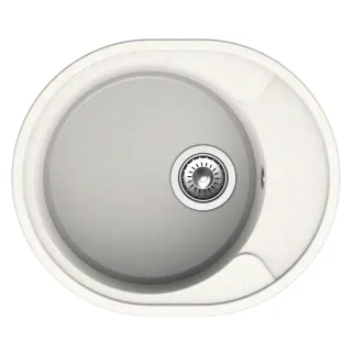 Мойка кухонная Reflexion Allonge 58-WH RF0658WH белый