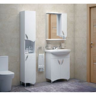 Тумба под раковину Corozo Кентис 60см белый SD-00000314