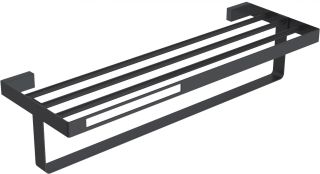 Полка для полотенец Boheme Q чёрный 10947-B