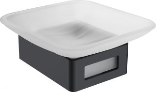 Мыльница Boheme Q чёрный/хром 10943-CR-B