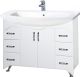 Тумба под раковину Bellezza Дрея 105см белый 00000010100