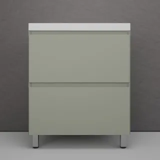 Тумба под раковину напольная Style Line Манхэттен ЛС-00002376 70 см олива