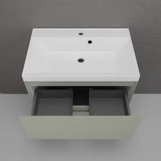 Тумба под раковину напольная Style Line Манхэттен ЛС-00002376 70 см олива